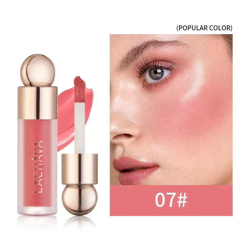 Liquid Blush 13 Colors | Creamy Contouring & Brightening Makeup | Nude Rouge for Face & Cheeks