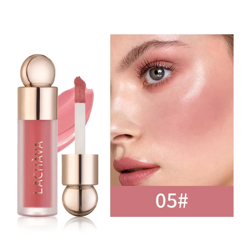 Liquid Blush 13 Colors | Creamy Contouring & Brightening Makeup | Nude Rouge for Face & Cheeks