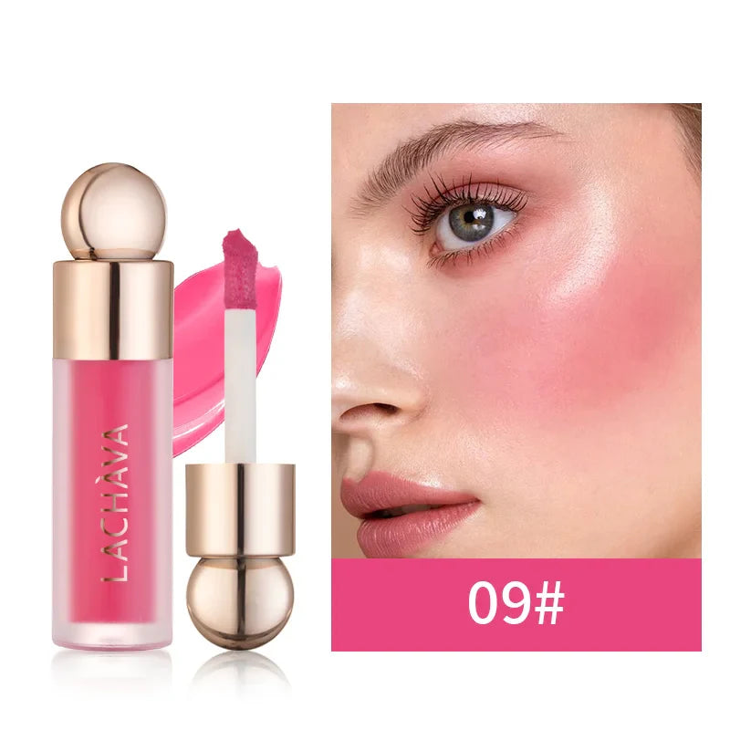 Liquid Blush 13 Colors | Creamy Contouring & Brightening Makeup | Nude Rouge for Face & Cheeks