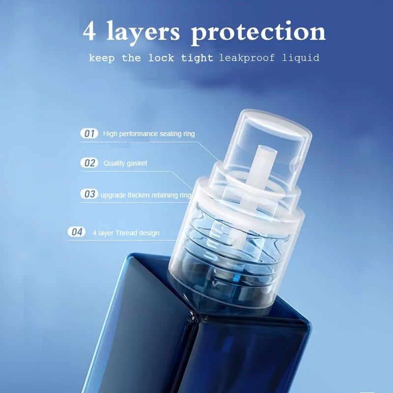 10ml High-Quality Perfume Spray Bottle | Refillable Glass Atomizer | 1 or 3 Pieces | Travel Cosmetic Sample Vials