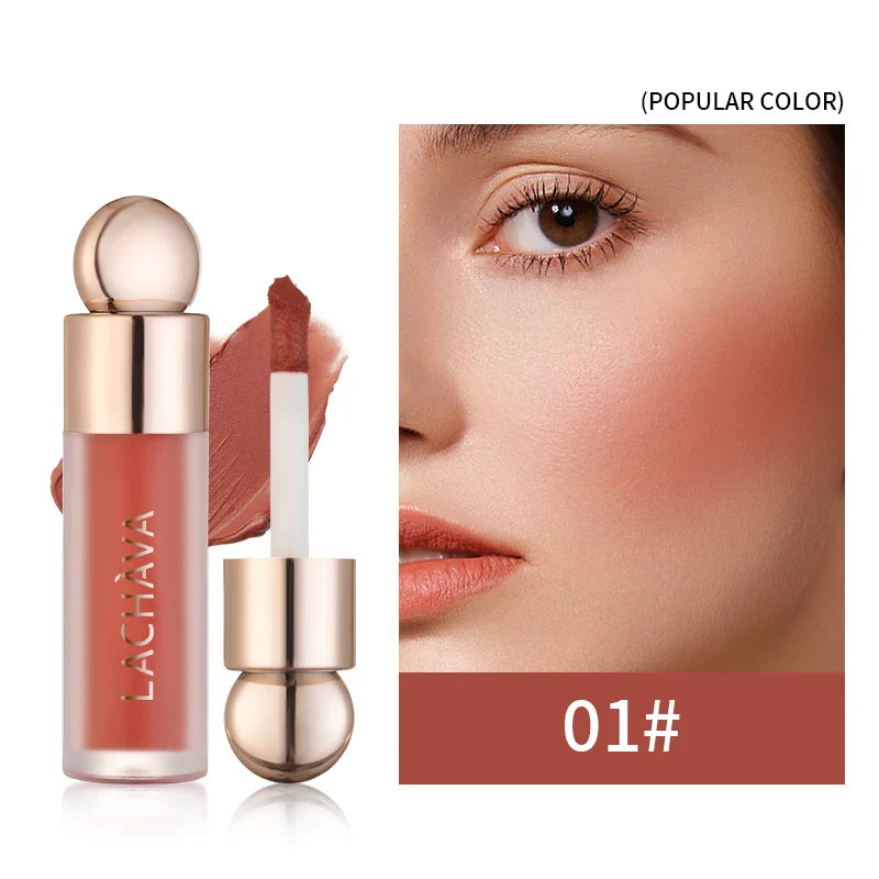 Liquid Blush 13 Colors | Creamy Contouring & Brightening Makeup | Nude Rouge for Face & Cheeks