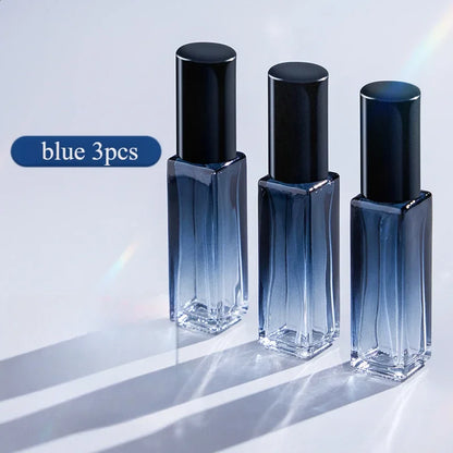 10ml High-Quality Perfume Spray Bottle | Refillable Glass Atomizer | 1 or 3 Pieces | Travel Cosmetic Sample Vials