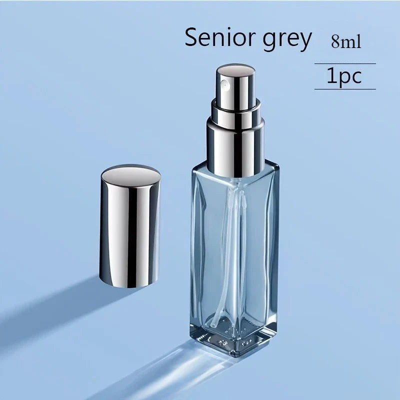 10ml High-Quality Perfume Spray Bottle | Refillable Glass Atomizer | 1 or 3 Pieces | Travel Cosmetic Sample Vials