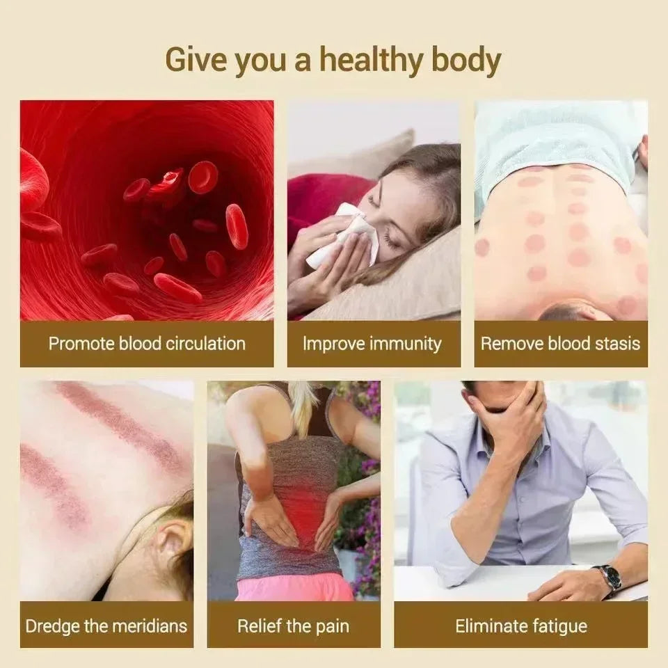 6/9 Gear Electric Cupping Massager | Body Fat Burner, Negative Pressure Suction, Home Plug-in Massage Device