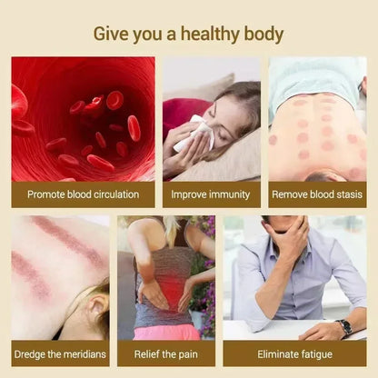 6/9 Gear Electric Cupping Massager | Body Fat Burner, Negative Pressure Suction, Home Plug-in Massage Device