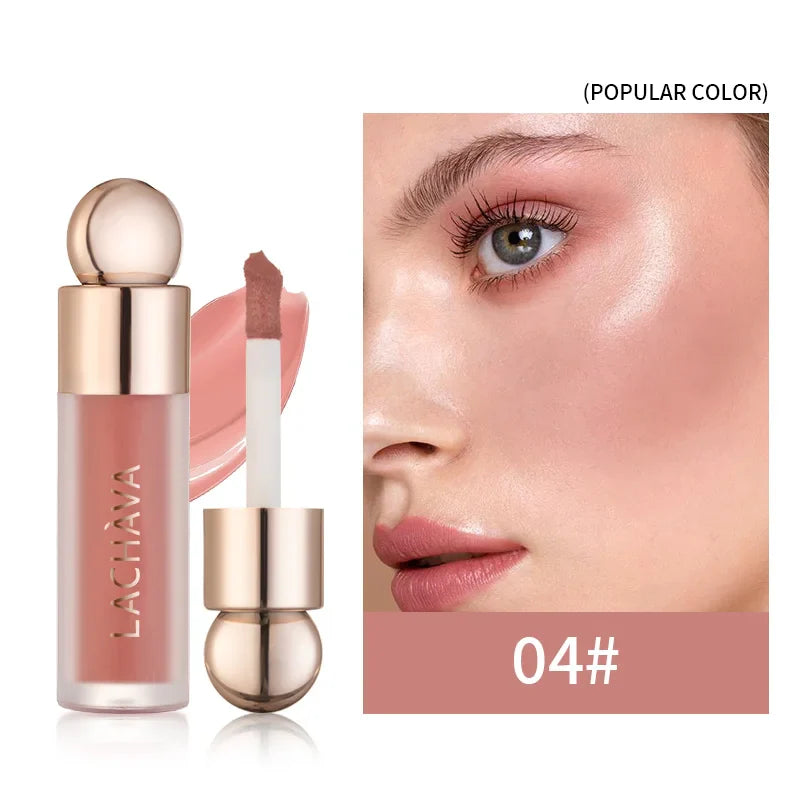 Liquid Blush 13 Colors | Creamy Contouring & Brightening Makeup | Nude Rouge for Face & Cheeks