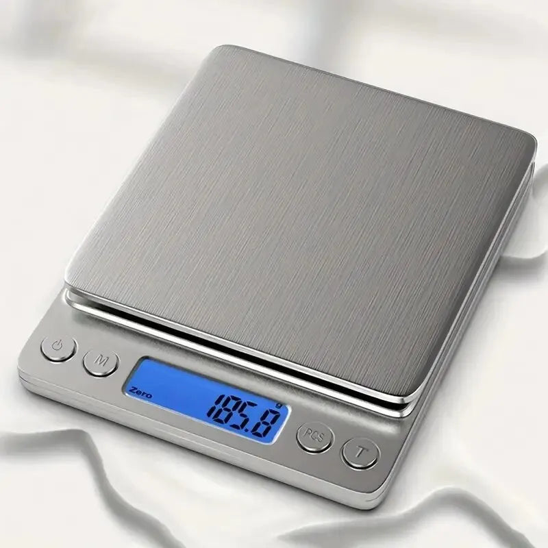 1pc High-Precision Digital Food Scale | Accurate Measurements in Grams and Ounces | Essential Kitchen Tool for Cooking & Baking